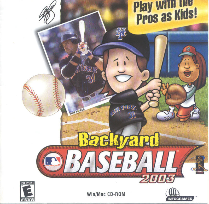 BACKYARD BASEBALL 2003 +1Clk Windows 11 10 8 7 Vista XP Install