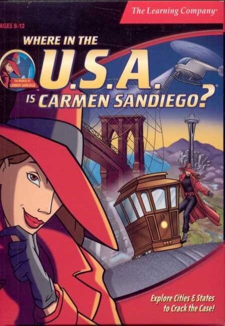 WHERE IN THE U.S.A. IS CARMEN SANDIEGO? 1996 +1Clk Macintosh OSX Install