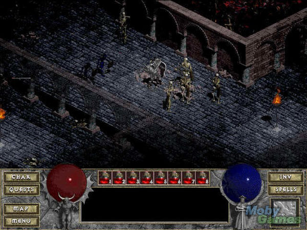 Diablo & Hellfire 2点セット　PCゲーム　CD-ROM diablo1_screenshot1_10900aeb-