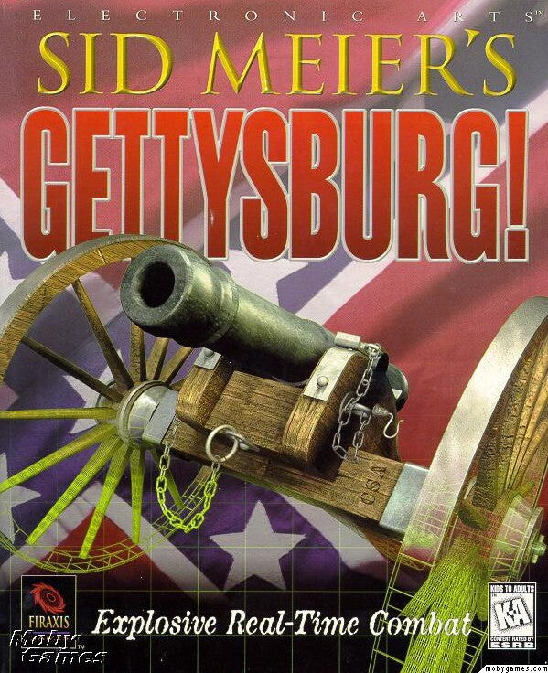 SID MEIER'S GETTYSBURG! +1Clk Windows 11 10 8 7 Vista XP Install