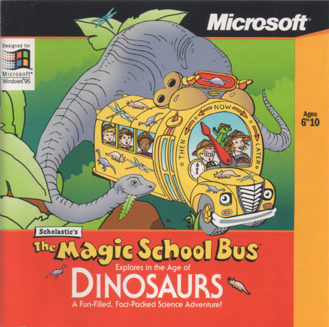 THE MAGIC SCHOOL BUS EXPLORES THE DINOSAURS +1Clk Windows 11 10 8 7 Vista XP Install