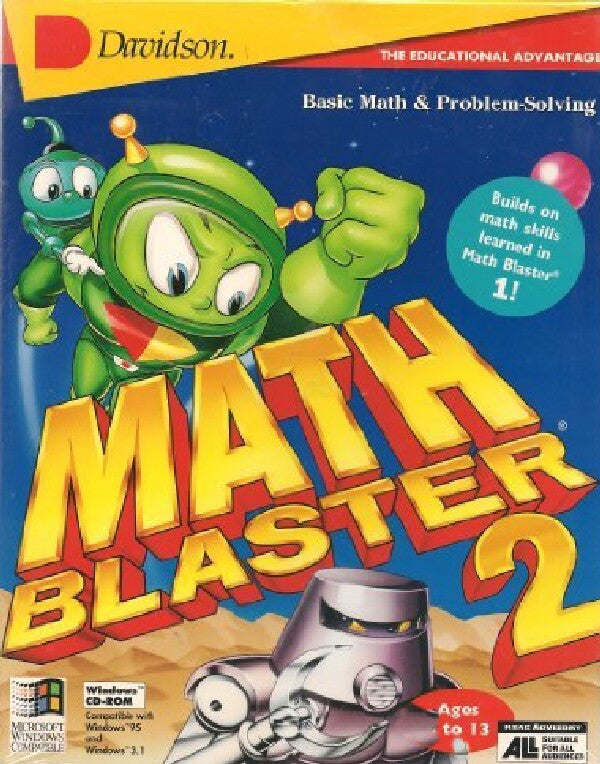 MATH BLASTER 2 SECRET OF THE LOST CITY +1Clk Macintosh OSX Install