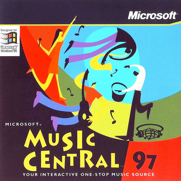 ミュージック CD MICROSOFT MUSIC CENTRAL '97 +1Clk Windows 11 10 8 7 Vista XP