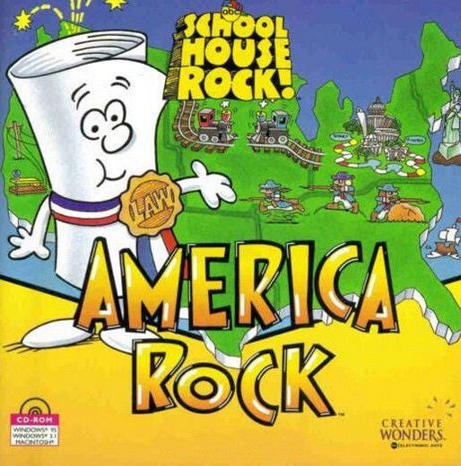 SCHOOLHOUSE AMERICA ROCK +1Clk Windows 11 10 8 7 Vista XP Install