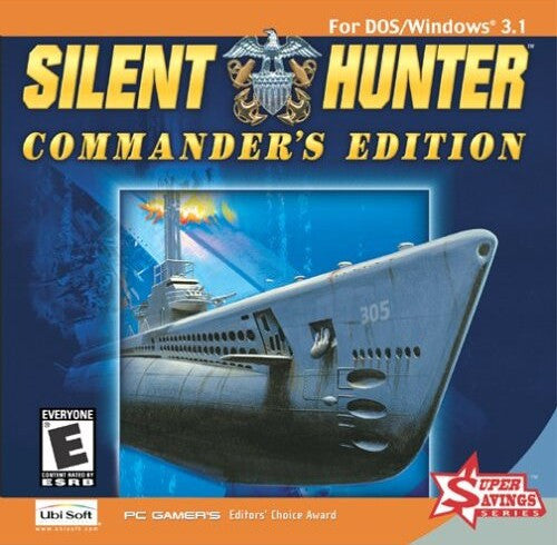 SILENT HUNTER & THREE PATROL PACKS +1Clk Windows 11 10 8 7 Vista