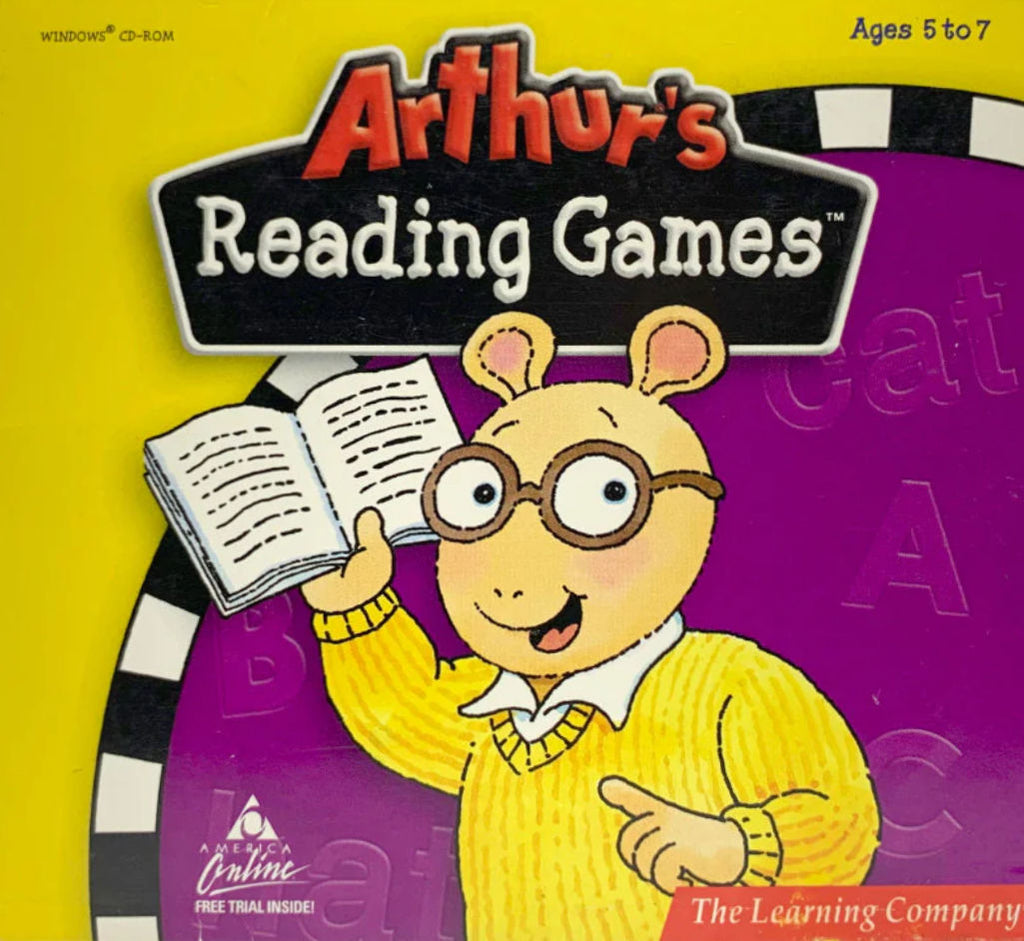 ARTHUR'S READING GAMES TLC 2001 PC +1Clk Windows 11 10 8 7 Vista XP Install