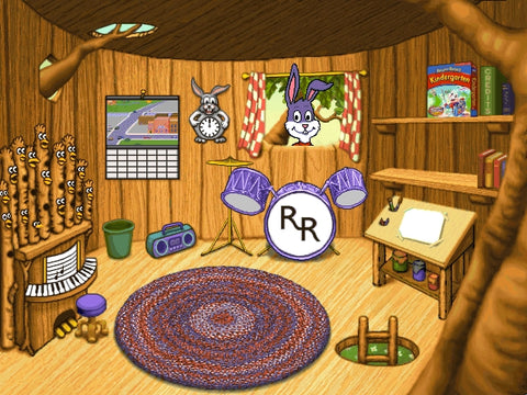 Windows Xp Rabbit Games READER RABBIT KINDERGARTEN V3.01 2000 PC GAME +1Clk Windows 11 10 8 7 ...