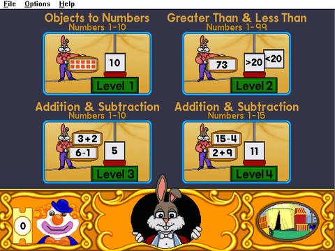 READER RABBIT'S MATH 1 AGES 4-7 1997 V2.02 PC GAME +1Clk Windows 11 10 ...