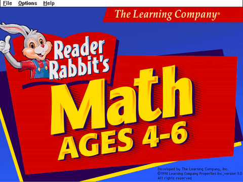 READER RABBIT'S MATH AGES 4-6 1998 V3 PC GAME +1Clk Windows 11 10 8 7 ...