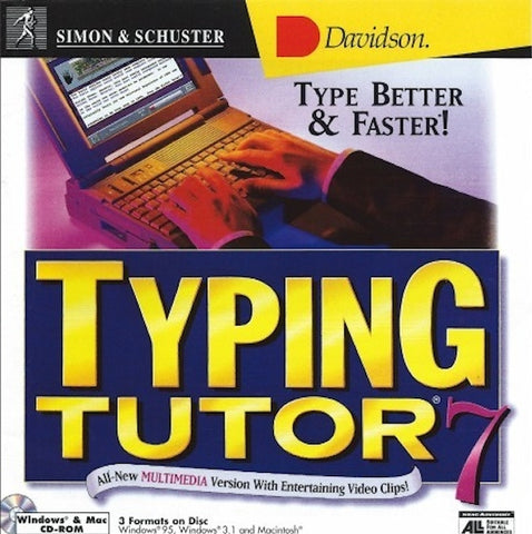 TYPING TUTOR 7 1996 +1Clk Windows 11 10 8 7 Vista XP Install