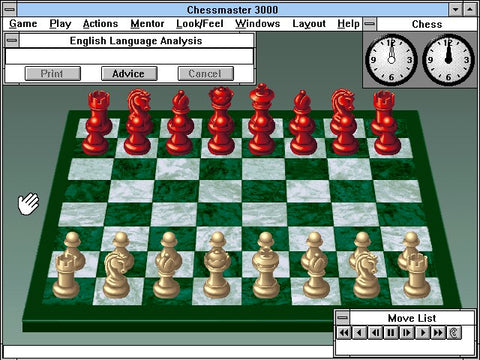 SARGON IV / CHESSMASTER 3000 / GRANDMASTER CHESS +1Clk Windows 11 10 8 –  Allvideo Classic Games