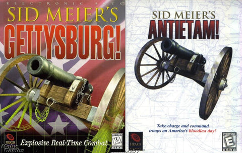 SID MEIER'S GETTYSBURG! & ANTIETAM! +1Clk Windows 11 10 8 7 Vista XP Install