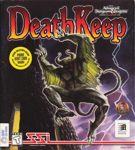 DEATHKEEP DEATH KEEP PC GAME SSI 1996 +1Clk Windows 11 10 8 7 Vista XP Install