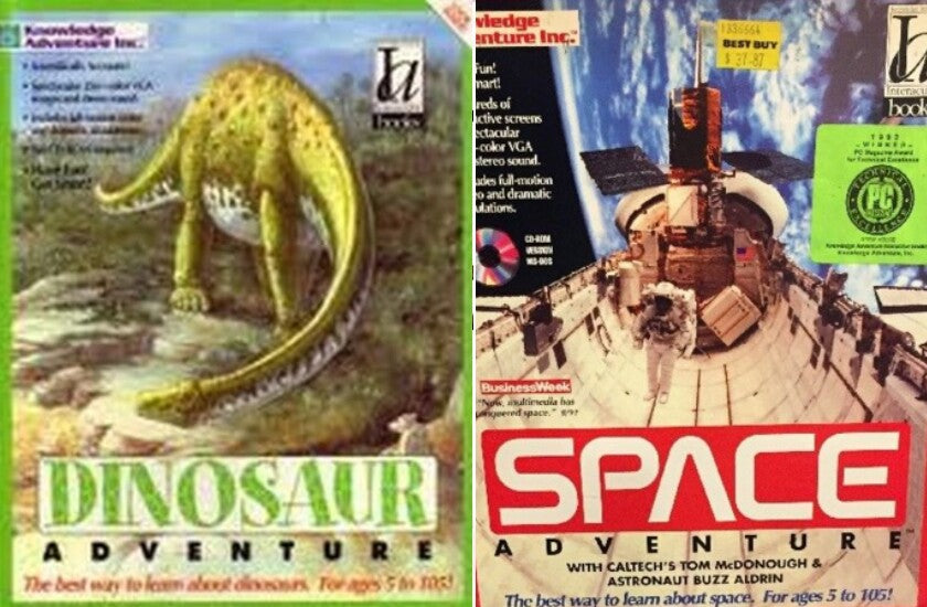 DINOSAUR SPACE KNOWLEDGE ADVENTURE +1Clk Windows 11 10 8 7 Vista XP Install