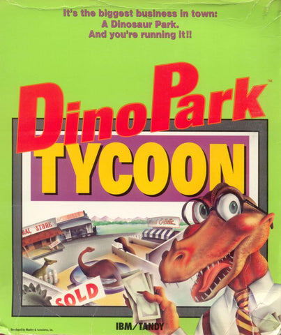 DINOPARK TYCOON 1994 PC GAME MECC +1Clk Windows 11 10 8 7 Vista XP Install