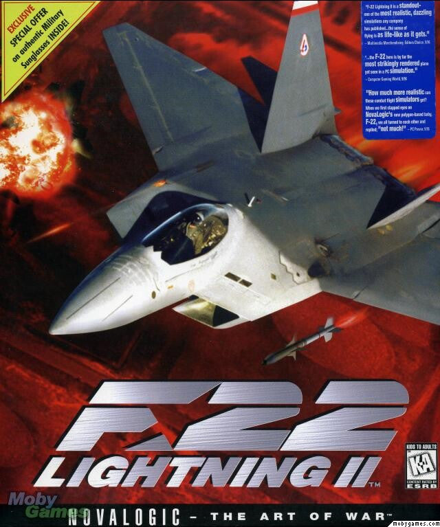 F-22 LIGHTNING II +1Clk Windows 11 10 8 7 Vista XP Install