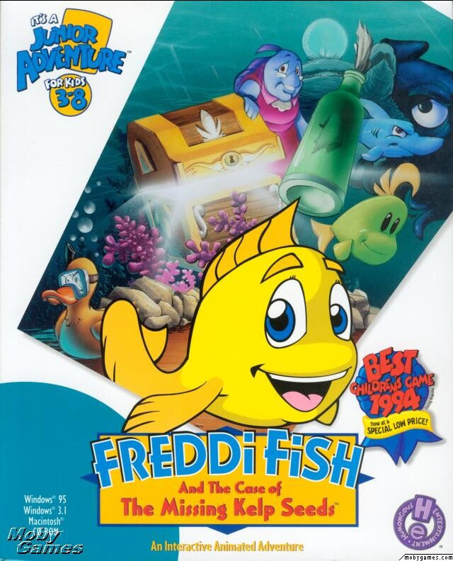 FREDDI FISH THE CASE OF THE MISSING KELP SEEDS +1Clk Windows 11 10 8 7 Vista XP Install