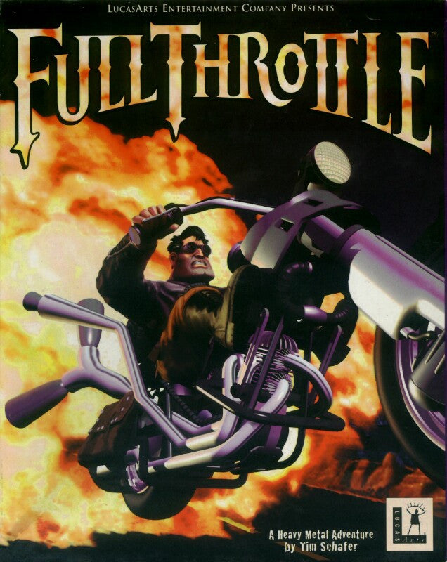 Full Throttle PC Game- LucasArts *Sealed | eBay