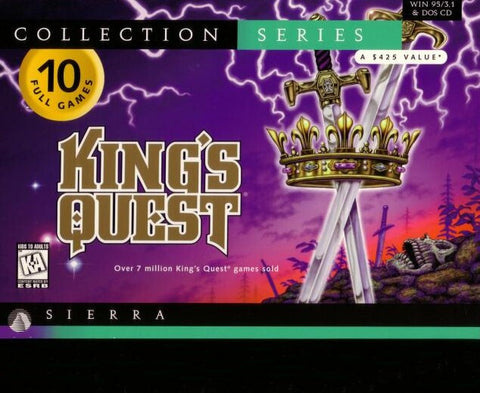 KING'S QUEST 1 2 3 4 5 6 7 +1Clk Windows 11 10 8 7 Vista XP Install