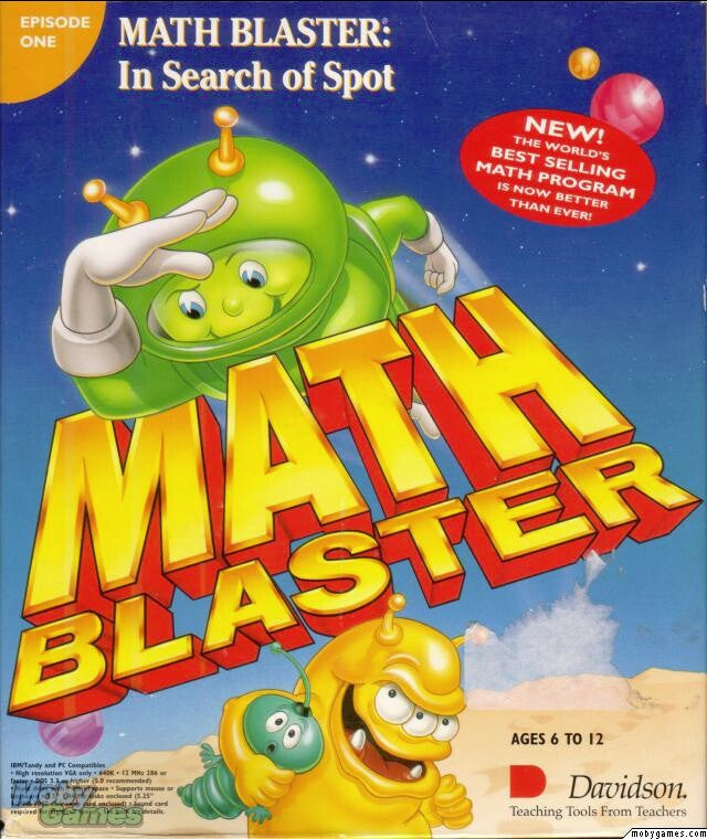 MATH BLASTER IN SEARCH OF SPOT +1Clk Windows 11 10 8 7 Vista XP Install