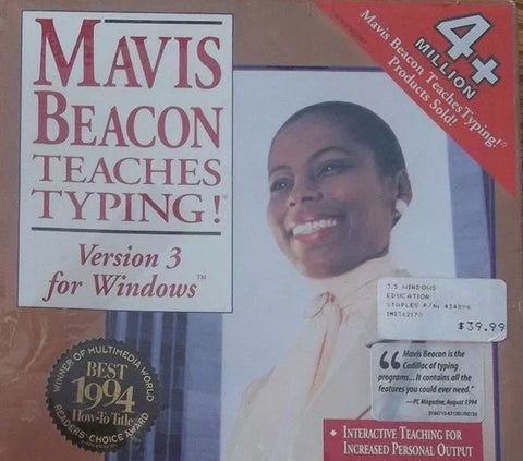 MAVIS BEACON TEACHES TYPING 3 1996 +1Clk Windows 11 10 8 7 Vista XP Install