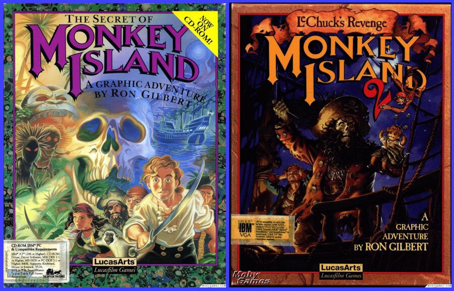 MONKEY ISLAND MADNESS 1 & 2 +1Clk Windows 11 10 8 7 Vista XP