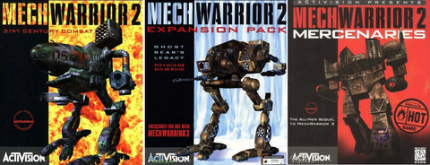 MECHWARRIOR 2 + GHOST BEAR + MERCENARIES +1Clk Windows 11 10 8 7 Vista XP Install