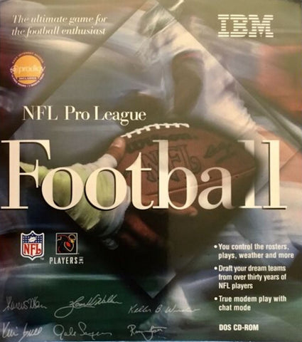 NFL PRO LEAGUE FOOTBALL 1995 IBM +1Clk Windows 11 10 8 7 Vista XP Install