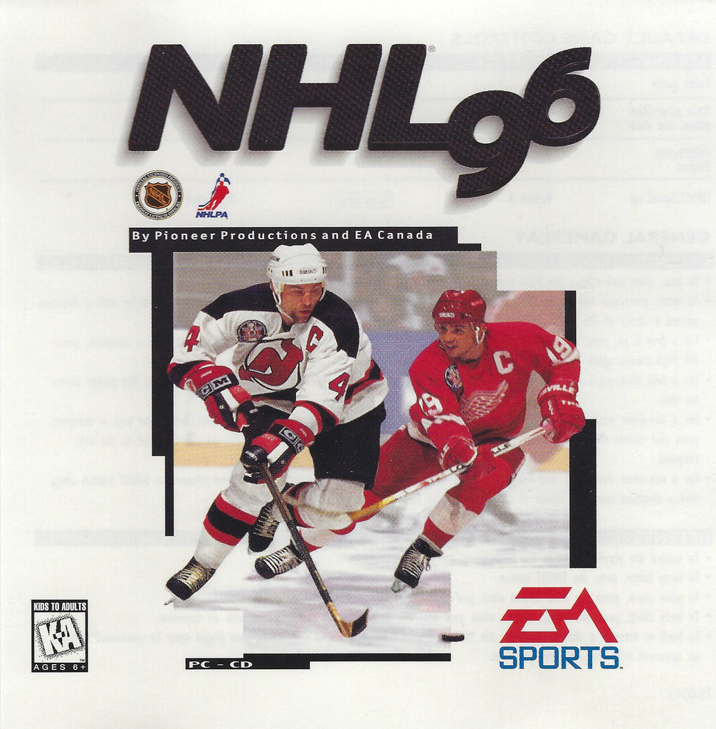 NHL '96 PC GAME +1Clk Windows 11 10 8 7 Vista XP Install