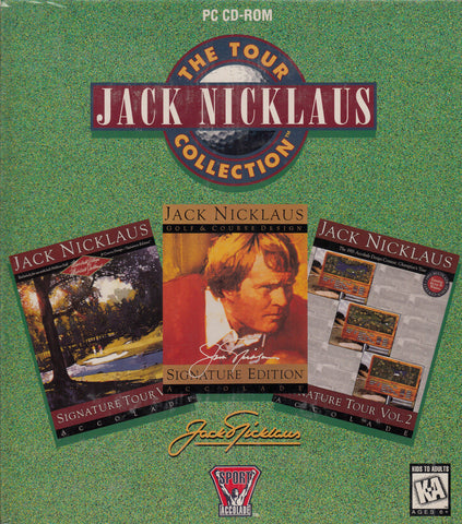 JACK NICKLAUS THE TOUR COLLECTION +1Clk Windows 11 10 8 7 Vista XP Install