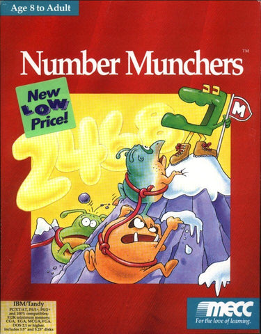 NUMBER MUNCHERS 1991 +1Clk Windows 11 10 8 7 Vista XP Install