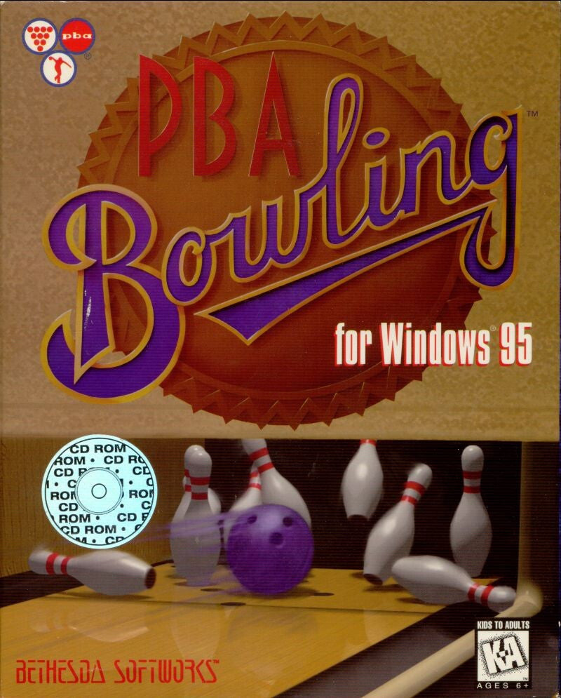 PBA BOWLING PC GAME 1995 EDITION +1Clk Windows 11 10 8 7 Vista XP Inst