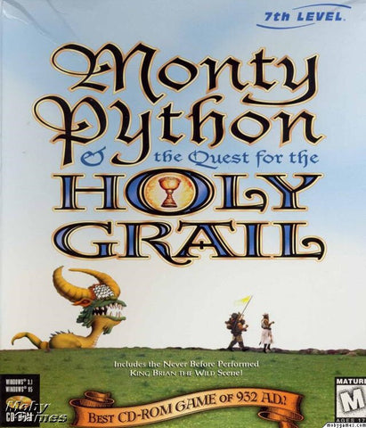 MONTY PYTHON & QUEST FOR THE HOLY GRAIL +1Clk Windows 11 10 8 7 Vista XP Install