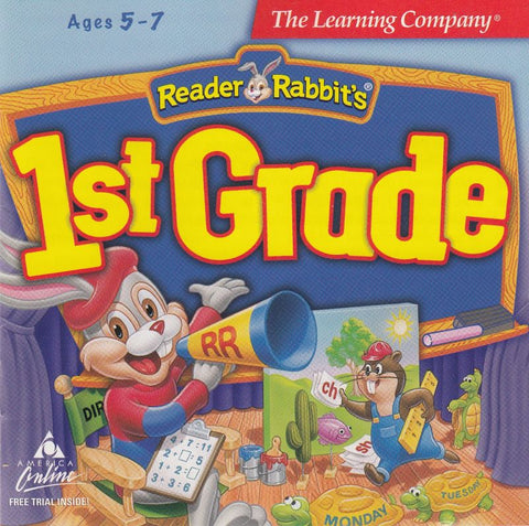 READER RABBIT 1ST GRADE 1998 PC GAME +1Clk Windows 11 10 8 7 Vista XP ...