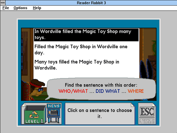 READER RABBIT 3 DELUXE PC GAME +1Clk Windows 11 10 8 7 Vista XP Instal ...