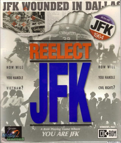 REELECT JFK PC GAME +1Clk Windows 11 10 8 7 Vista XP Install