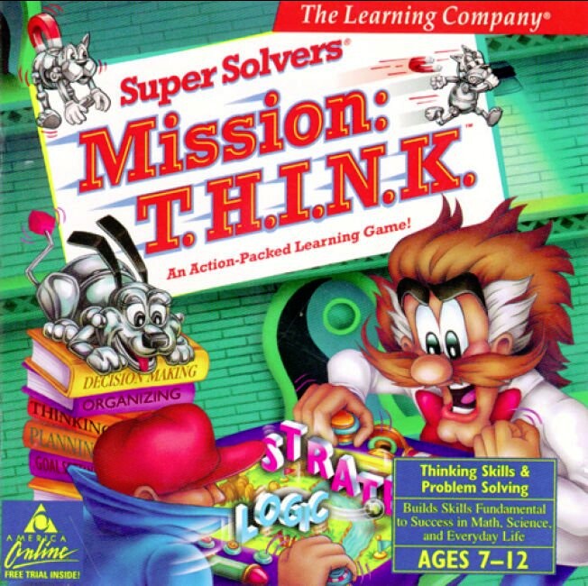 SUPER SOLVERS MISSION THINK T.H.I.N.K. TLC +1Clk Windows 11 10 8 7 Vista XP Install