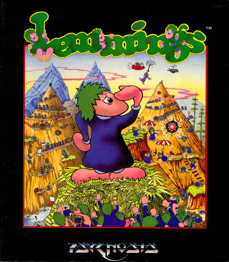 Lemmings (PC) manual only - no game disk