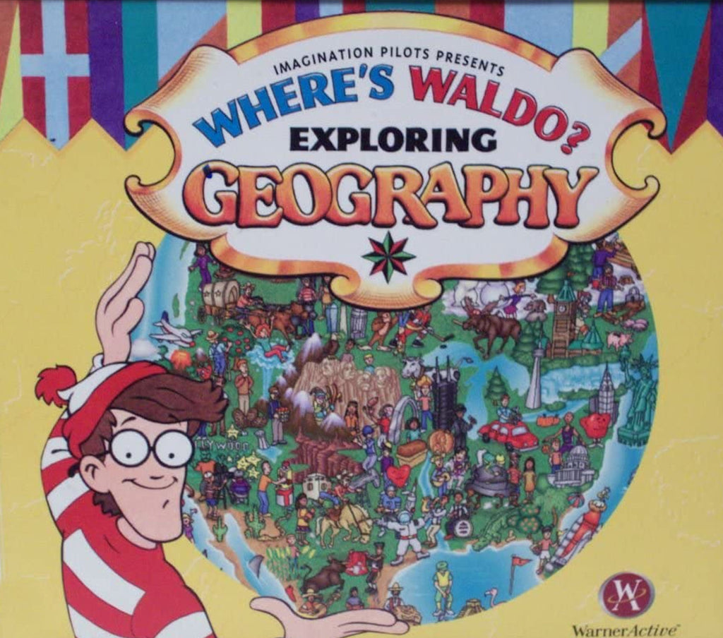 WHERE'S WALDO EXPLORING GEOGRAPHY PC GAME +1Clk Windows 11 10 8 7 Vista XP Install